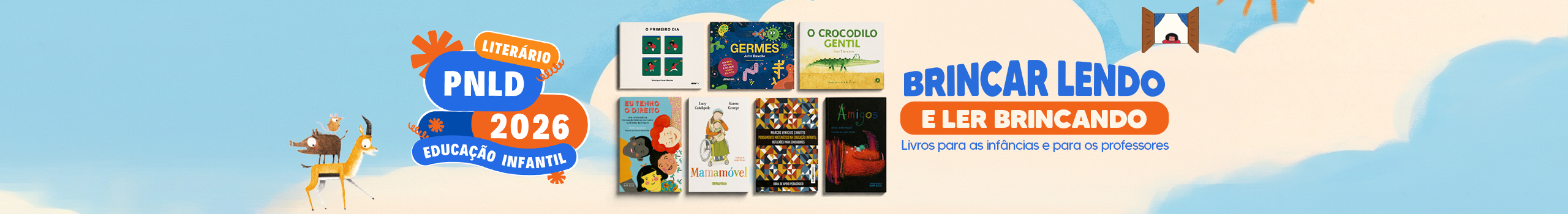 Brincar Lendo e Ler Brincando — PNLD 2026 Educação Infantil