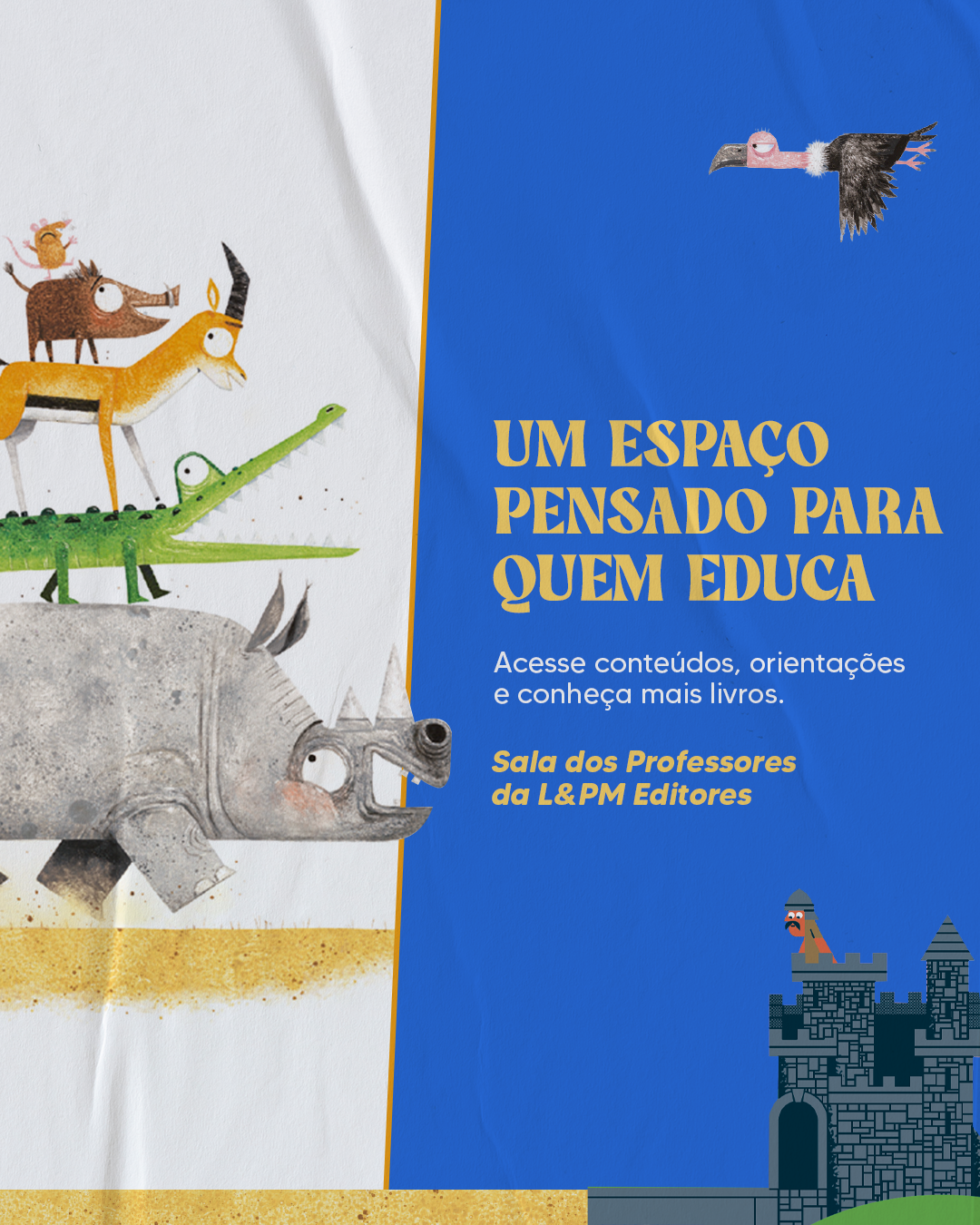 Sala dos Professores da L&PM Editores